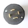 NEMA15-20P Four-Hole Locking Industrial Plug 20A 125-250V.