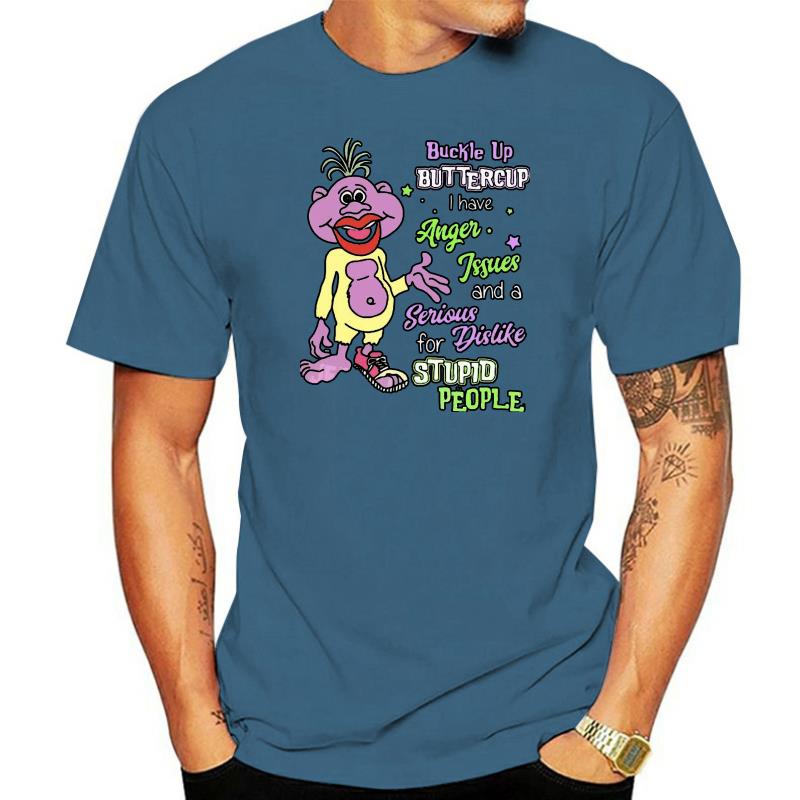 Футболка Peanut-Jeff-Dunham-Buckle-up-Buttercup-i-Have-Anger-Issues унисекс унисекс для женщин 2XL