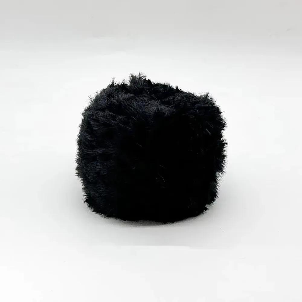 Comfortable Thread Long Haired Fur Yarn Handmade Soft Fluffy Eyelash Yarn DIY Handicrafts 100g Fluffy Yarn Scarf Making