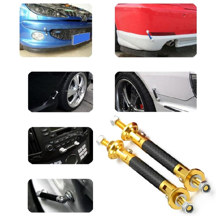 2dílné přední lišty nárazníku pro auto, optimalizující vzhled jízdní dynamiky, vyrobené z hliníku odolného proti korozi