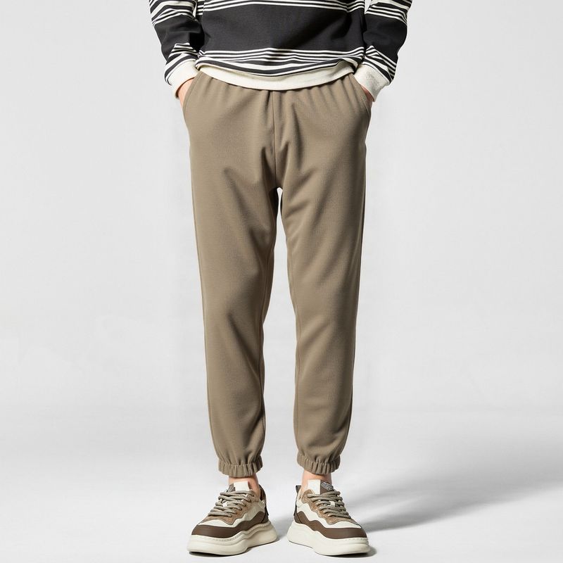 Thousand Paper Cranes Men's American Retro Casual Pants Men's 2025 Autumn New Trendy Drawstring Jogger Pants Men's 8528