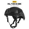 Wendy 3.0 Tactical Helmet Simple Version Geometric Sandblasted Thick Shell with Rail System for Airsoft Wargame CS Game