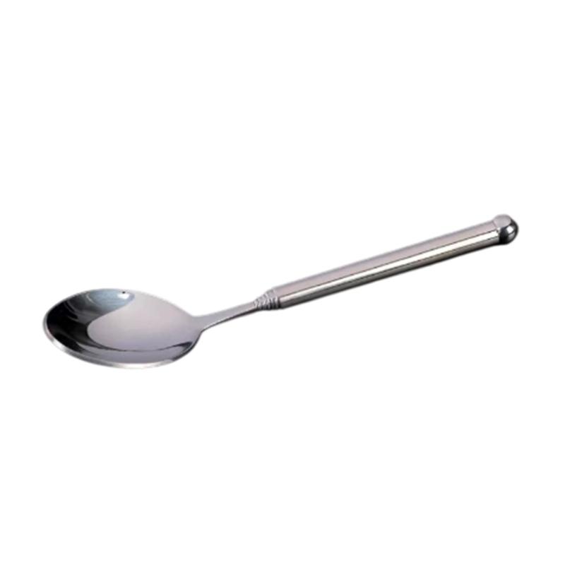 Easy to Clean Stainless Steel Stirring Spoon with Retractable Feature Mixing Tool for Travel Outdoor Use
