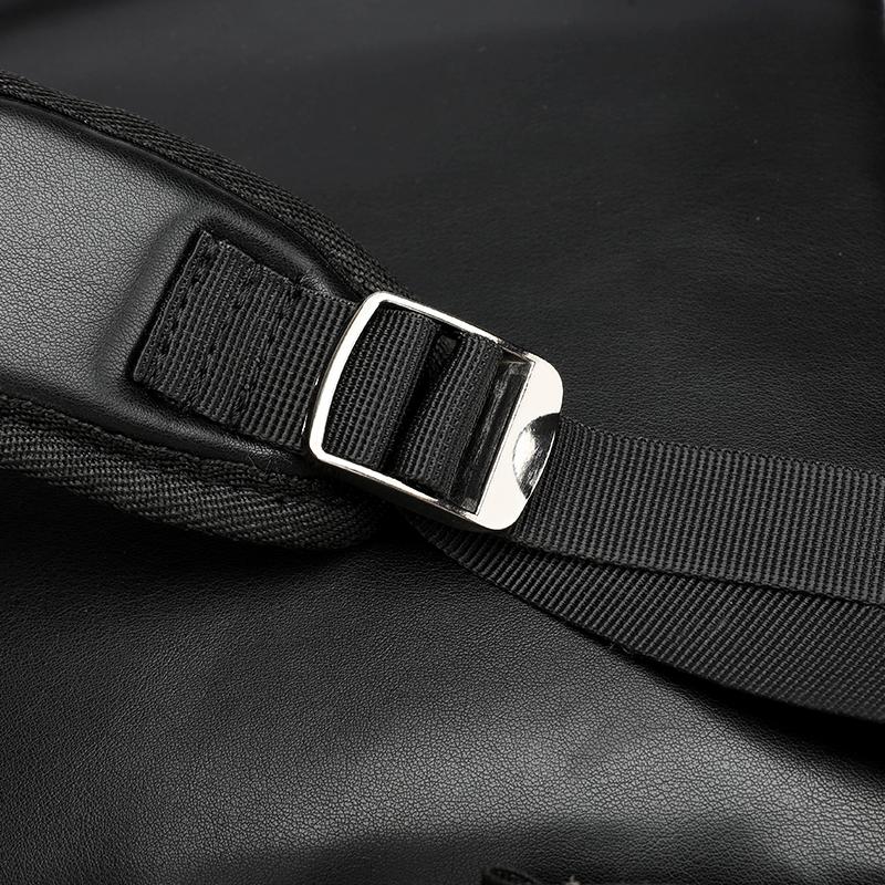 Trendy casual backpack for men's commuting, large capacity travel, computer backpack, minimalist, college student backpack