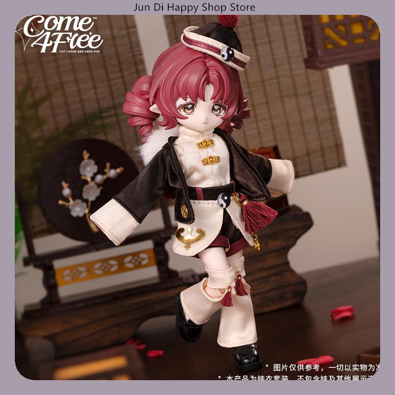 COME4FREE 1/12 BJD Doll Clothes Chinese Style SeriesTraditional Chinese  Clothes Outfit Set for OB11 Doll