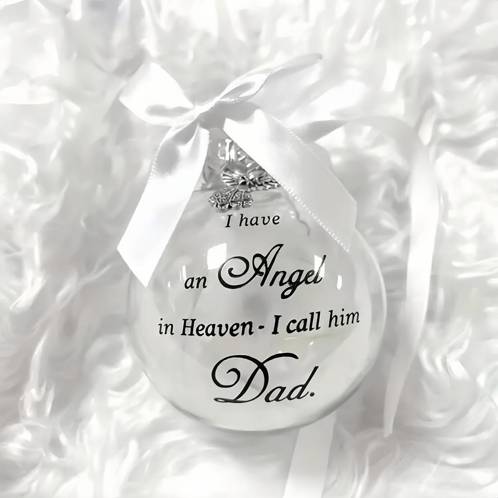 Christmas Hanging Decoration Ball Pendants Angels, for Christmas Party Memorial Ornament XMas Tree Hanging Decorative Suppl