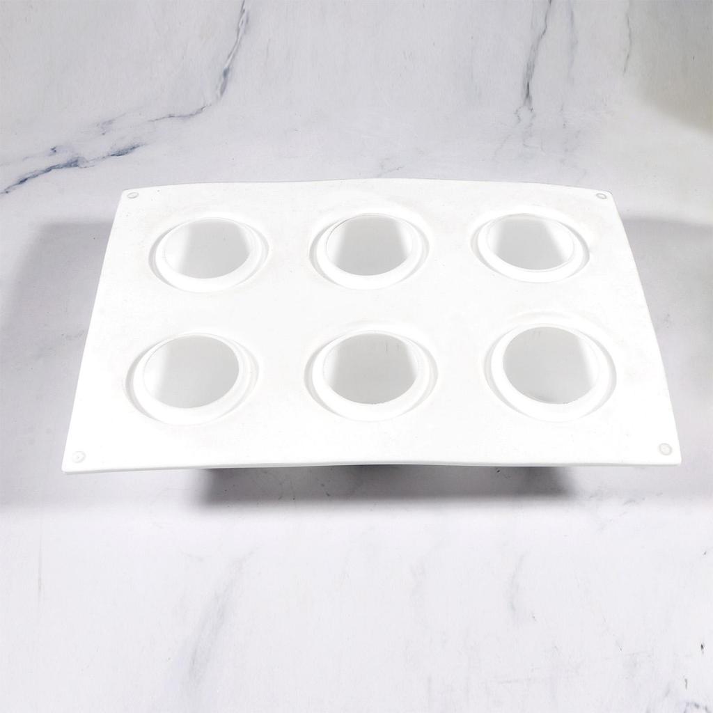 Silicone Mold 6-Cell Blueberry Mousse Baking Pan  Fruit Mousse Mould Silicone Cake Mold Chocolate Mold Dessert Baking Tools