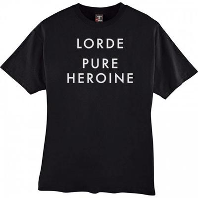 LORDE Pure Heroine Music Album t-Shirt