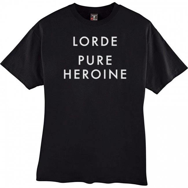 

LORDE Pure Heroine music album t-Shirt L