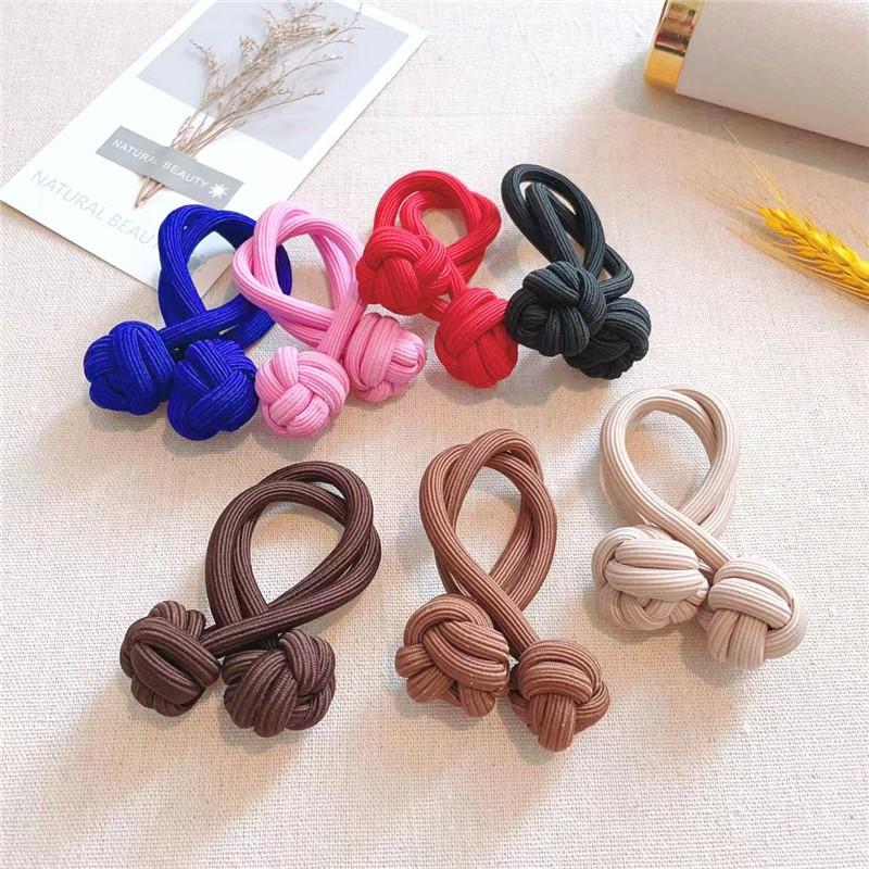 Rubber Band Girl's Hair Tie Thick And Durable Ribbons Ponytail Cute Style High Elastic Hair Ring Fashionable Hair Accessories