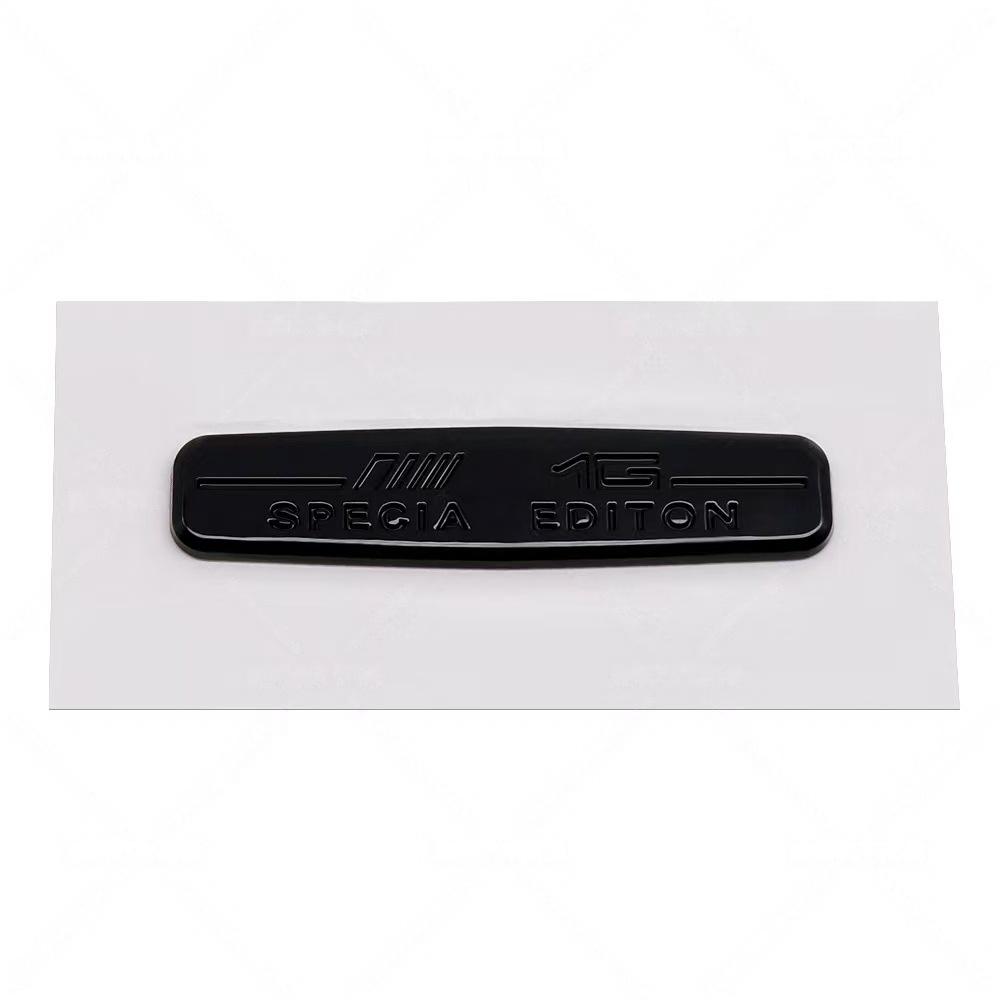 New 3D ABS Special EDITION 1 Logo Badge Sticker Steering Wheel Side Fender Rear Trunk Emblem Decal for GLC CLA GLK Etc