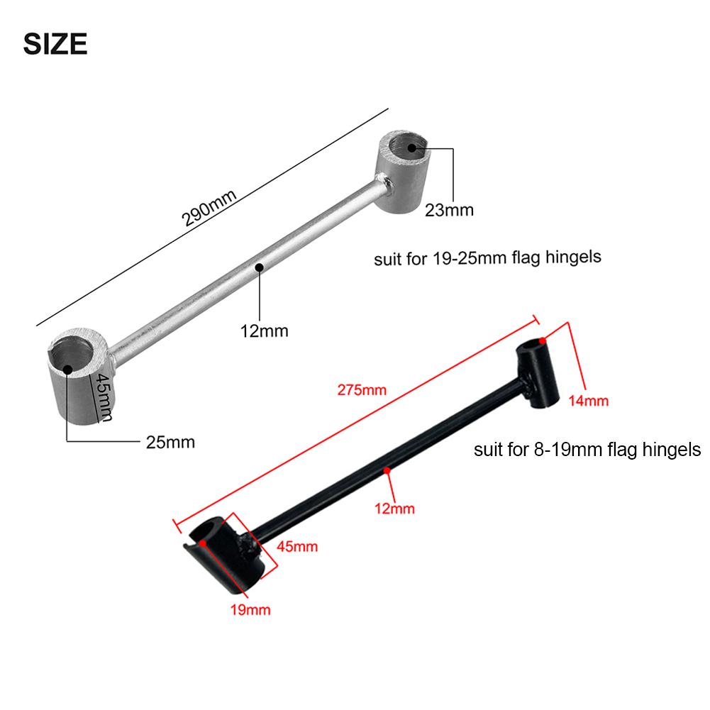 

Precision Adjustment Wrenches For Standard Size Flag Hinges; A Must Have Tool For Contractors And DIYers Alike
