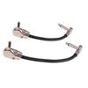 6.35mm Guitar Cable Connecting Line Guitar Effect Pedal Patch Cable for Microphone Mixer Effector
