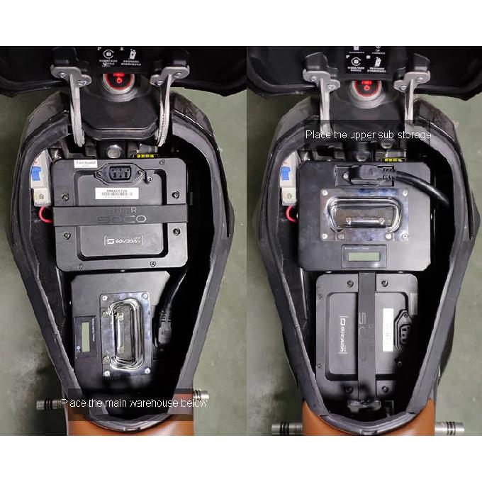 Electric Motorcycle Battery Box Battery Barrel Shell for Supersoco Tc Ts