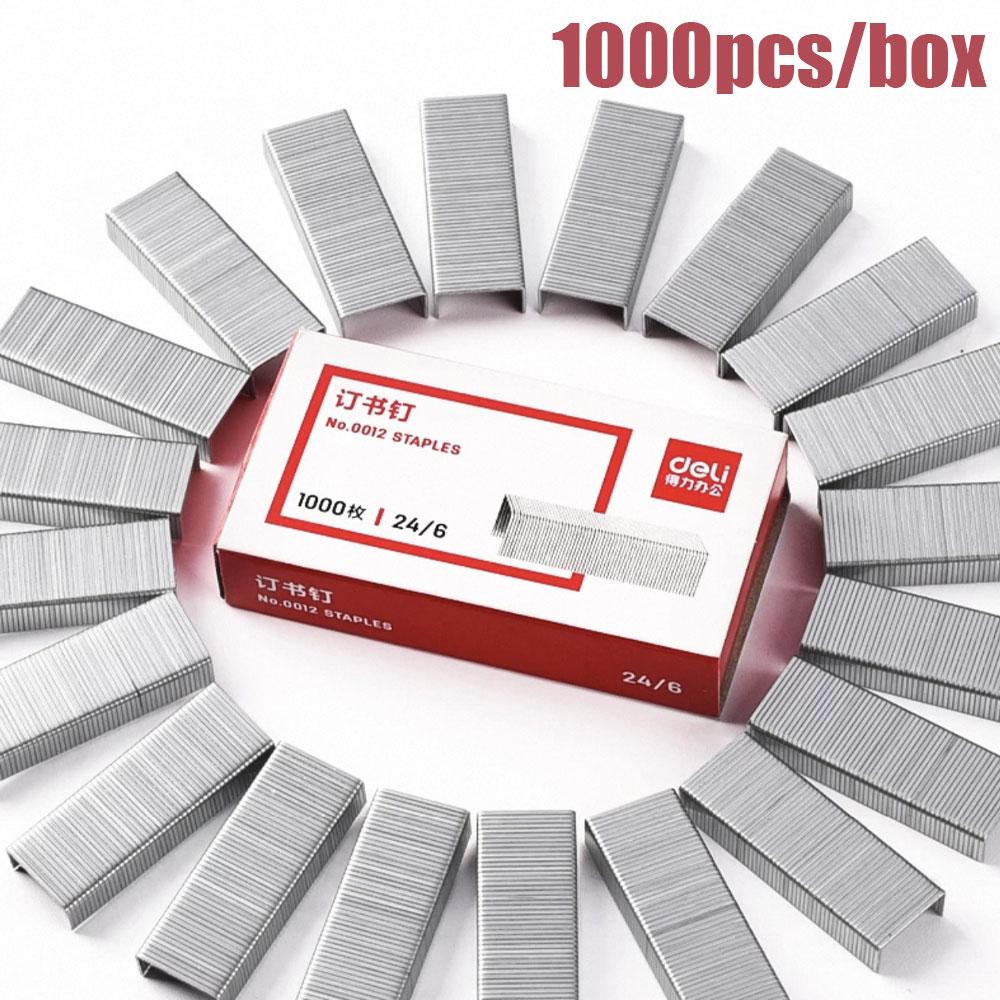 10 Boxes Of 24/6 Universal 12-gauge Staples For 25 Pages Of Office Paper Stainless Steel Staples
