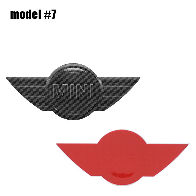 151mm 119mm ABS Car Styling Front Hood Emblem Rear Trunk Badge Stickers For MINI Cooper R50 R52 R54 R56 Countryman F55 F56 R60