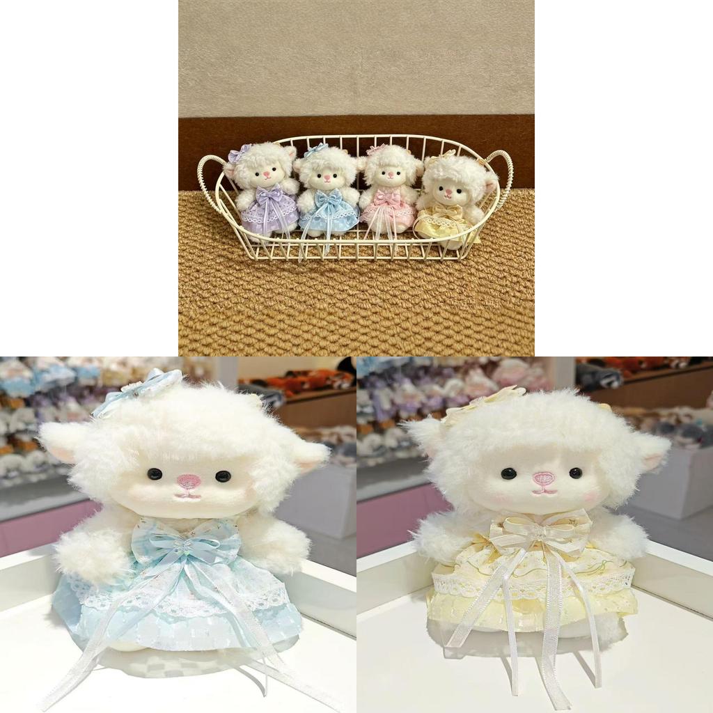 Soft Cute Lamb Plush Toy With Polyester Fiber For Kids Gift And Comfort