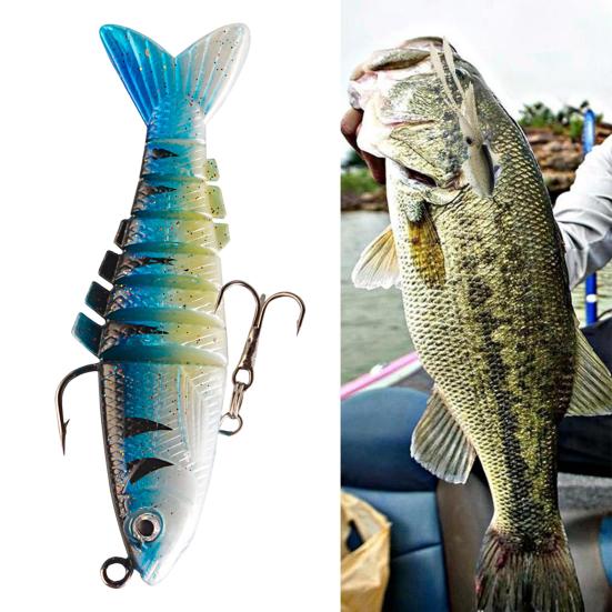 9cm 17g Angelköder 3D Fischauge Scharfer Haken Erhöhte Fangrate Langlebiges Simulationsdesign