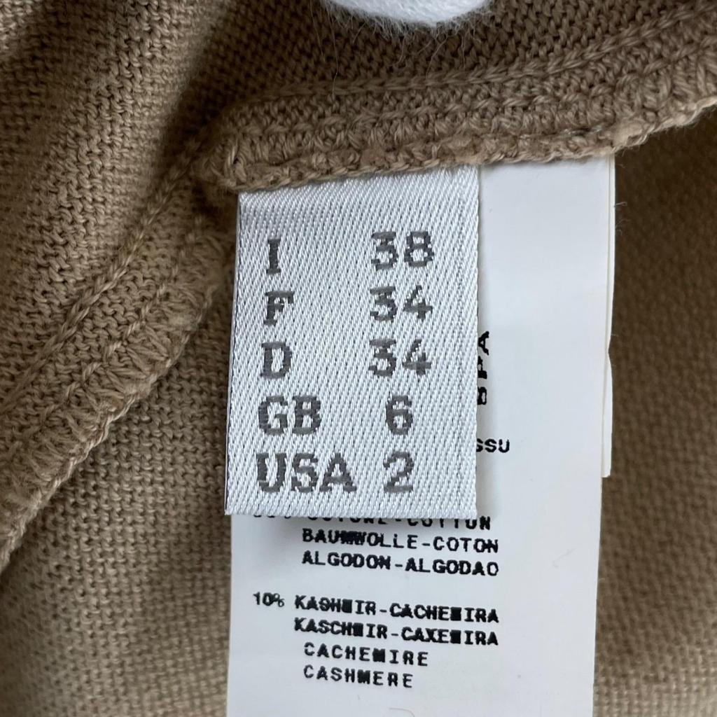 ALBERTA FERRETTI Plain cardigan beige Women used