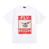 PURPLE letter print crew neck pullover short-sleeve 2023 summer new European and American trendy brand T-shirt collection tops
