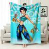 Kpop Witch Hunters Blanket Blanket Witch Hunters Peripheral Nap Blanket Printed Flannel Office Sofa Blanket