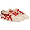 ONITSUKA TIGER MEXICO 66 Scarpe da Ginnastica Esercito Tedesco Unisex Beige Rosso 1183C522-200