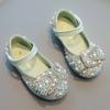 Girls' Princess Style Shoes Children's Dance Shoes with Rhinestones, Bowknot Performance Flats for Toddlers & Girls