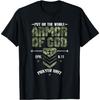 Camo Armor Of God Christians Religious Camouflage T-Shirt(1)