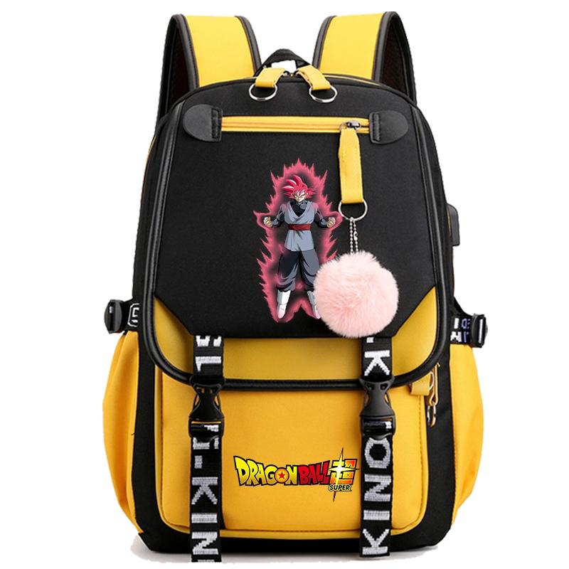 Anime Dragon Ball Bag Large Capacity Backpack for Women Anti Theft Travel Bag Back To Schoolbag for Teenager Girl Laptop Bag Women Travel Bag Mochila