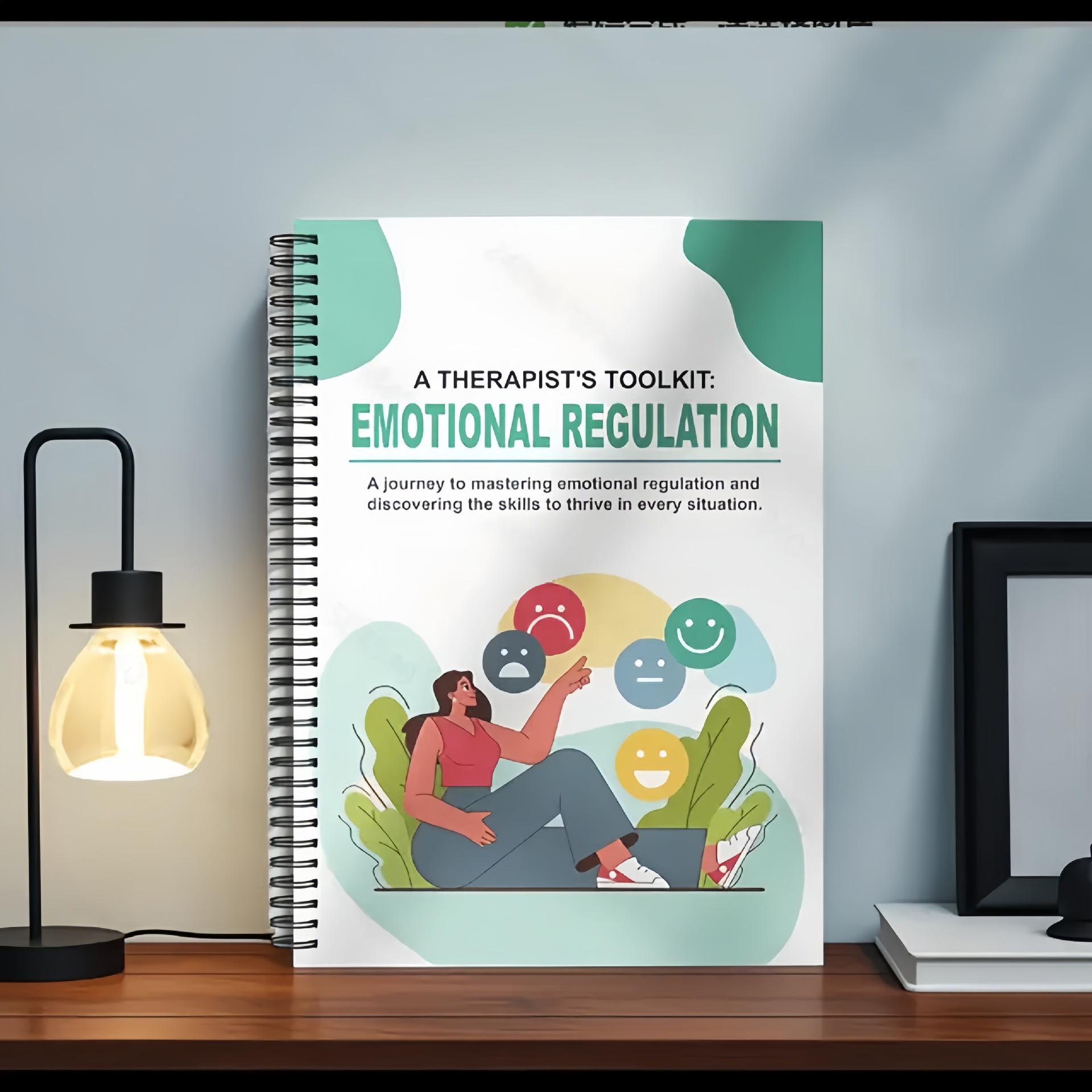 Emotion Regulation Workbook: A5 Spiral-Bound Psychotherapy Manual & Exercise Book for Emotion Management
