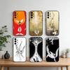 I-Icarus Phone Case For Samsung S25,S24,S21,S22,S23,S30,Ultra,S20,Plus,Fe,Note,10,9,5G Black Cover