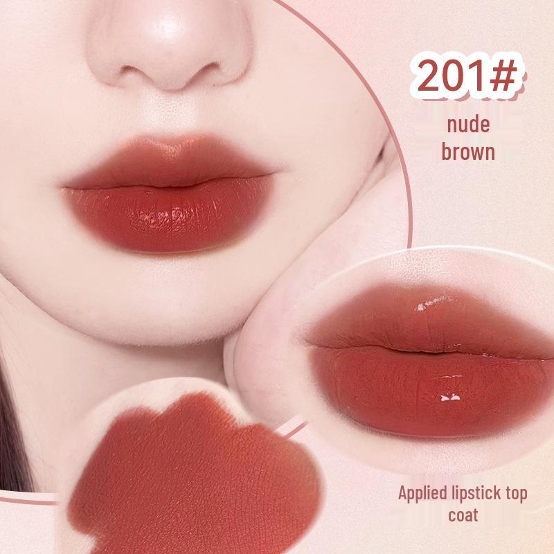 NOVO5753 Silky Mist Waterproof Lipstick: Long-Wearing, One-Swipe, Transfer-Resistant.