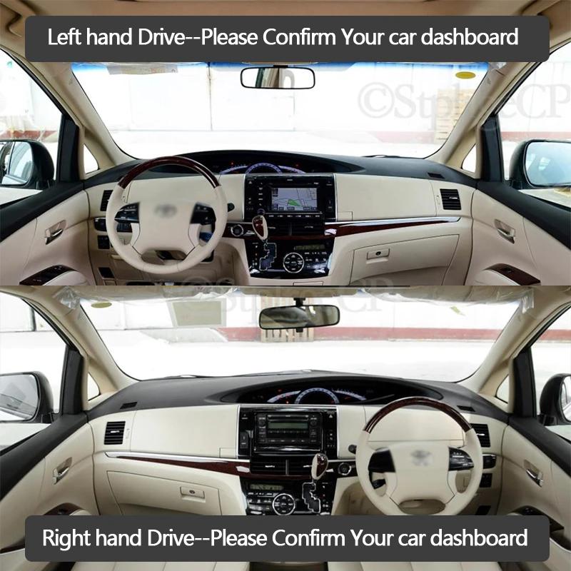 High-quality Leather Instrument Panel Protection Pad and Light-proof Pad for Toyota Previa 50 2006~2019 XR50 Car Accessories