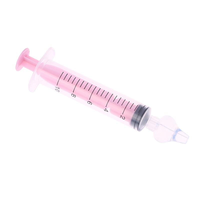 

1 шт. 10 мл дитячий шприц, силіконовий назальний аспіратор, засіб для догляду за носом рожевий
