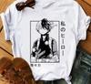 Japanese Anime My Hero Academia Graphic Fun Print T Shirt Fashion Women Retro Cotton T-shirt  Summer Loose Y2K Top T-Shirt