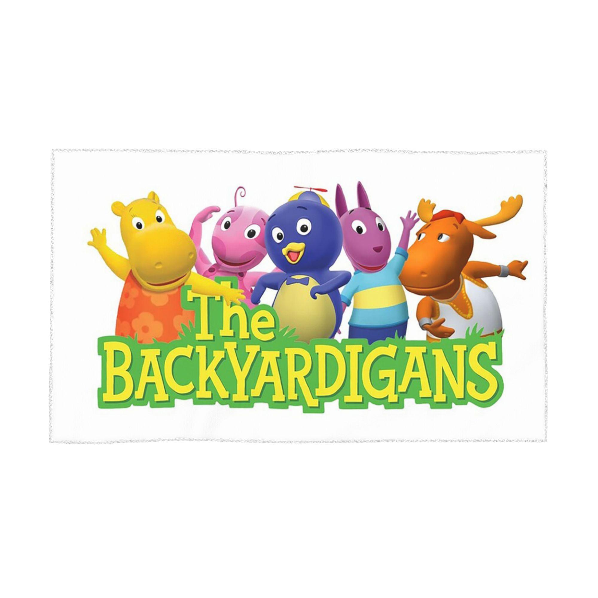

backyardigans funny Soft Face Towel Quick Dry Pool Bath Cotton Towels Breathable W30*H60(CM)