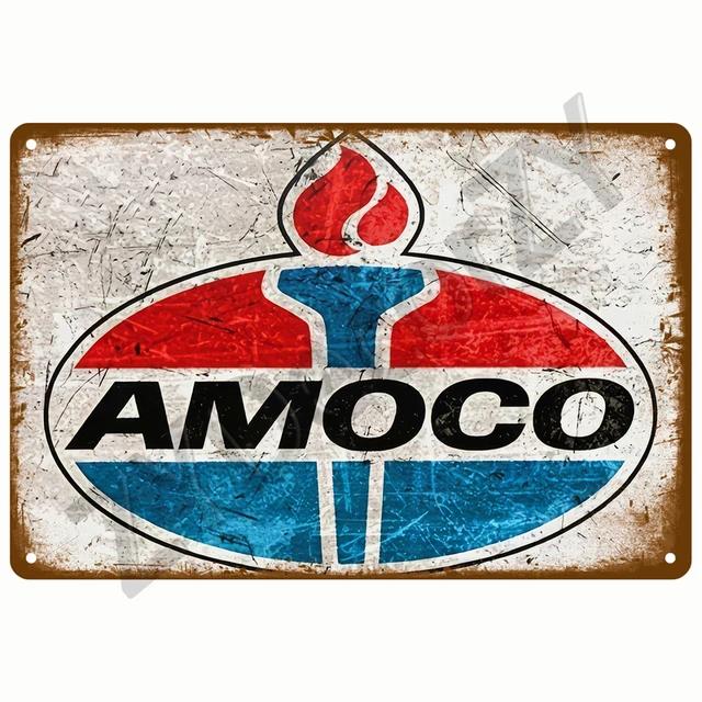 Vintage Metal Tin Sign  Garage Gas Oil Spark Plug Tyre Service  Man Cave Club Bar Home Wall Decor Art Decorative Plaque