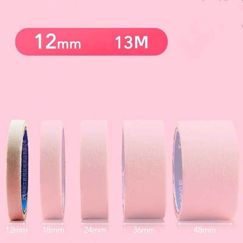 

13M White Masking Tape 10mm-50mm Single Side Tape Oil Painting Art Painting Tape Watercolor Painting Tool Car Paintin