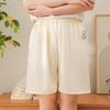 Home pants cartoon beach pants pajama pants cloud cotton shorts loose and thin casual summer can be worn outside the new high waist