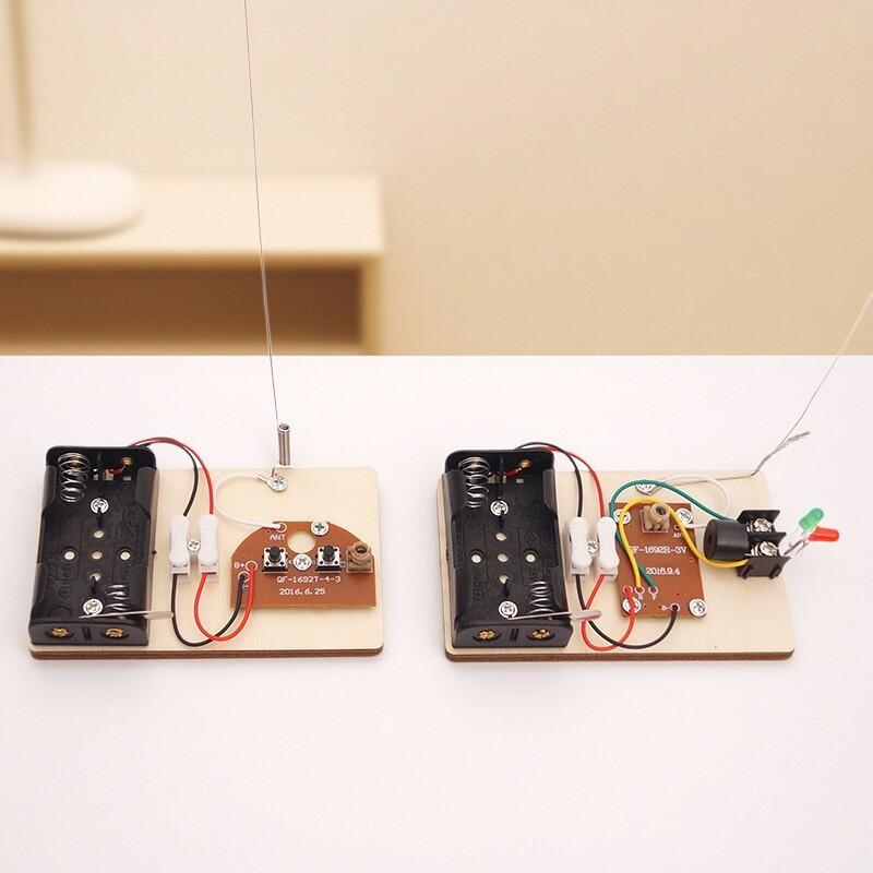 Radio Transmitter Combination Children'S Puzzle And Fun Technology Invention Diy Scientific Handmade Production