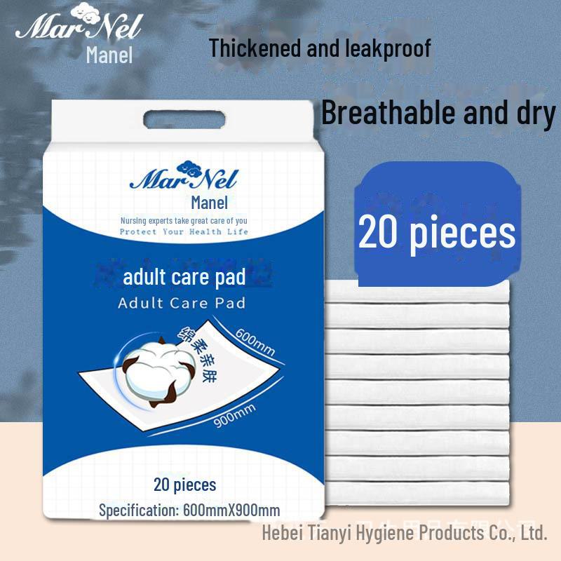 

Увеличенный размер 60x90 прокладка для сбора мочи для пожилых людей, взрослых, беременных женщин и послеродового периода 60x90cm thin 50g, 20 pieces/pack