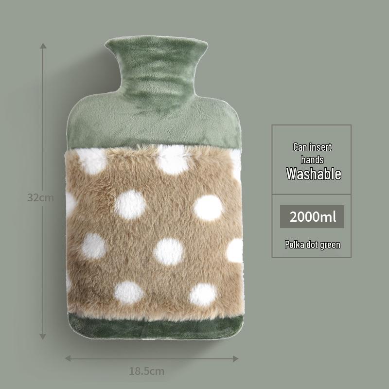 

Cartoon Animal Plush Hot Water Bottle with Explosion-proof Liner - New Style for Students 1L