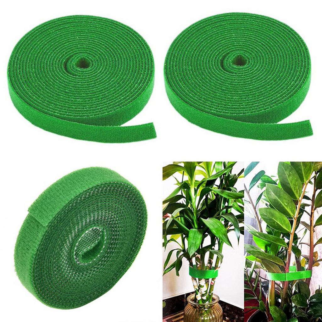Plant Ties Nylon Plant Bandage Garden Plant Support Tape Gardening Fastener Tape for Home Garden Accessories