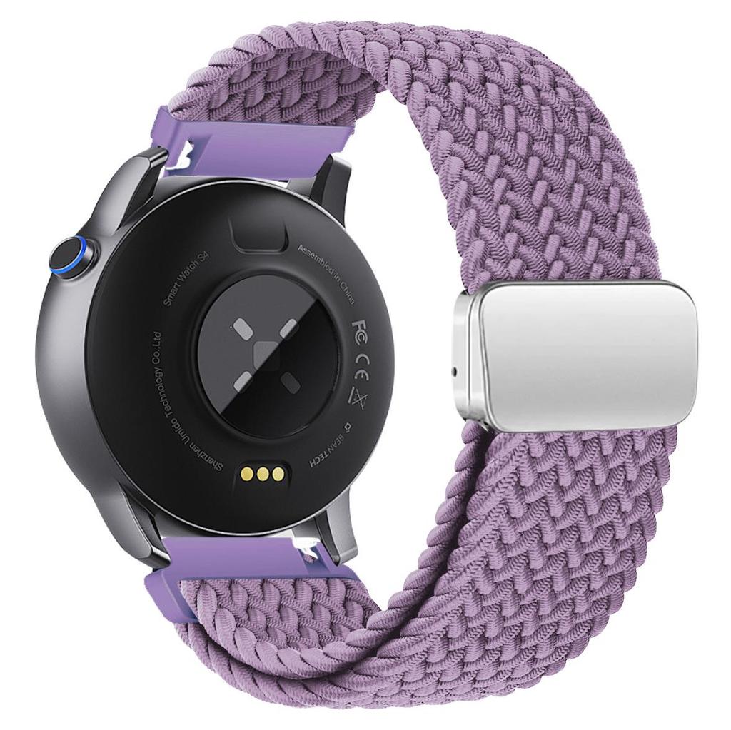Universal Woven Nylon Magnetic Buckle Watch Band for Huawei/Samsung - 18mm, 20mm, 22mm