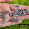 10Pcs Stepping Model Stones Irregular For Garden Pathway Walkway,Miniature Outdoor Landscaping Decorative Step Rocks