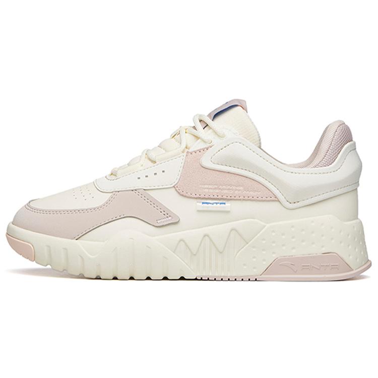 Anta Life Collection Low top Skateboard Shoes Women's White Gray 922138051-3