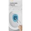 WORTHBUY Long Handle Plastic Toilet Brush With Drain Base Punch-Free Wall Mounted WC Toilet Cleaning Brush Bathroom Accessories