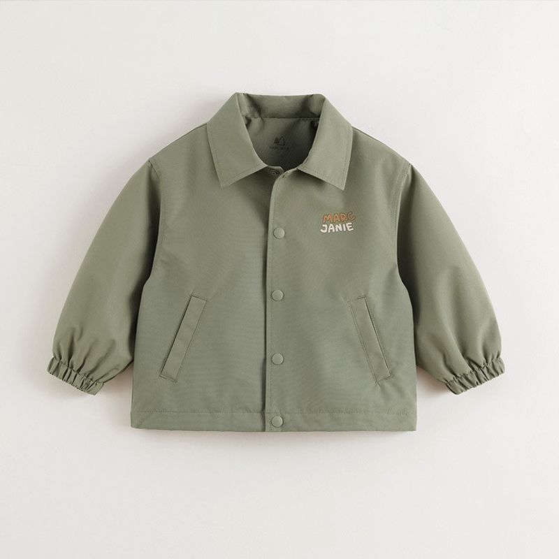 Waterproof, Windproof, and Stain-Resistant Mark Jenny Boys' Outdoor Camping Little Squirrel Jacket Baby 2026 Spring New Model 250086