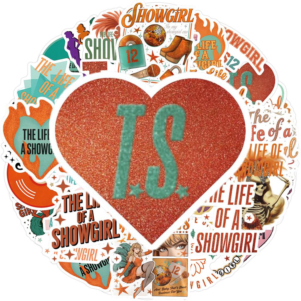 55pcs Suitcase Stickers Waterproof Stickers Scooter Computer Tablet Cartoon Decoration