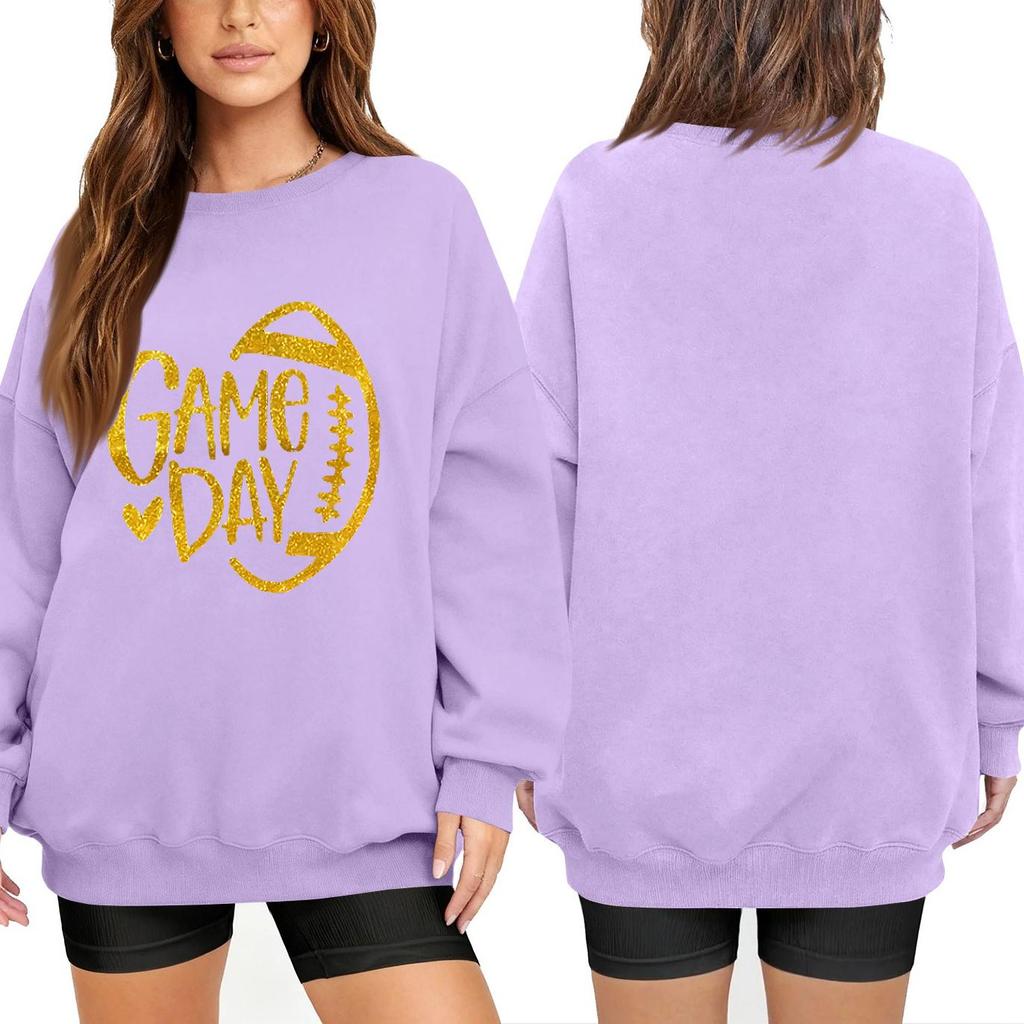 Unisex Lightweight Long Sleeve Neck Sweatshirt with Fashion Print for Everyday Wear